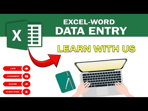 Master Data Entry Skills in Excel & Data Entry Tutorial: Complete Guide #dataentry #excel