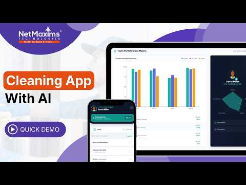 How to Build a Cleaning App with AI | Janitorial Services Software | Cleaning Business App
