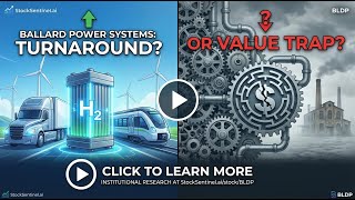 Ballard Power Systems: turnaround or value trap in the hydrogen fuel cell market?