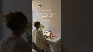 Content ideas for Faceless Digital Marketers 💖💸 #digitalmarketing #facelessmarketing