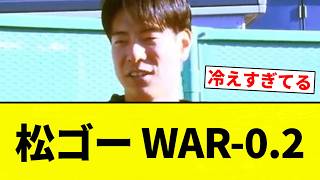 [Question] Matsugo WAR -0.2 [Pro Baseball Reactions] [2ch Thread] [NanG]
