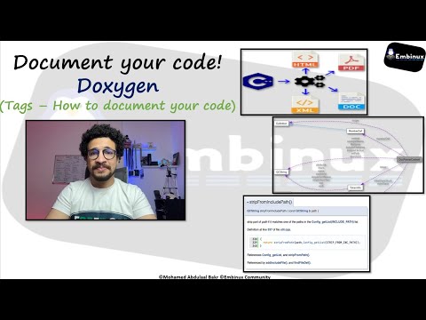 2- Doxygen (Commands - How to document your code)