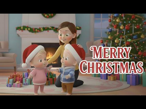 Merry Christmas🎄। New Christmas Song। Merry Christmas, Happy Christmas। Jingle Bells। KidsicTV ✨ 