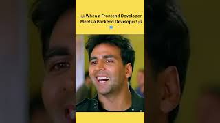 🔥 Frontend vs Backend – The Ultimate Web Dev Battle! ⚔️💻