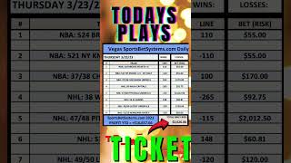 Todays NBA PICKS & NHL PICKS #sportpicks #nbapicks  #bettingsports #bettingtips # #sportsbetting