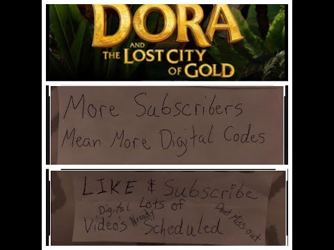 Dora the explorer x 2 Two drops #digitalcode 2 codes in this video #subscribe 100 subscribers needed