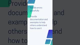 Web API Design principles to consider