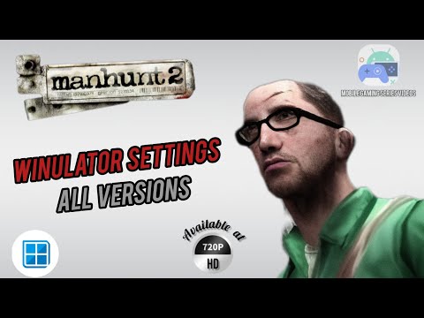 Manhunt2 winulator settings all versions first episode gameplay [Insane difficulty-5/5 style points]