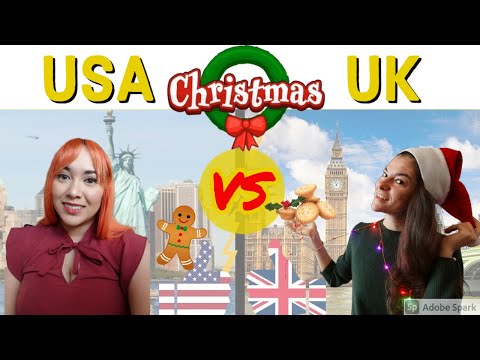 AMERICAN CHRISTMAS VS BRITISH CHRISTMAS 2020 - food, traditions, gifts