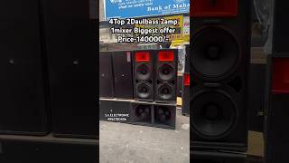 Full dj setup just ₹140000#djcabinet #dj