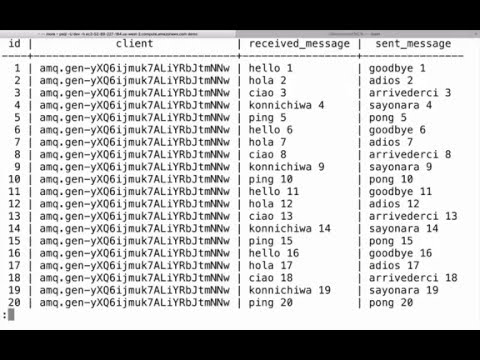 EMC World 2016 Bonus: RabbitMQ Consumer/Producer w/ External Storage DEMO