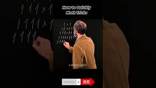 FAST MATHS TRICKS YOU MUST KNOW 12 #fastmathtricks #mathstricksandtips #fastmathquestions
