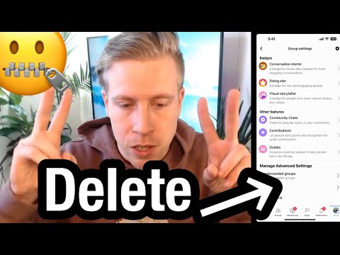How to Delete a Facebook Group