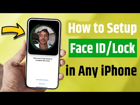 How to Setup Face ID or Face Lock on iPhone 11, 12, 13, 14, 14, 15, 15 Plus, 15 Pro and 15 Pro Max