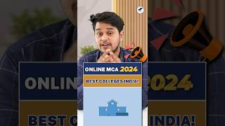 💥Best Online MCA Colleges in India🤩Online MCA Admissions 2024-25! #shorts #mcaadmissions #mca