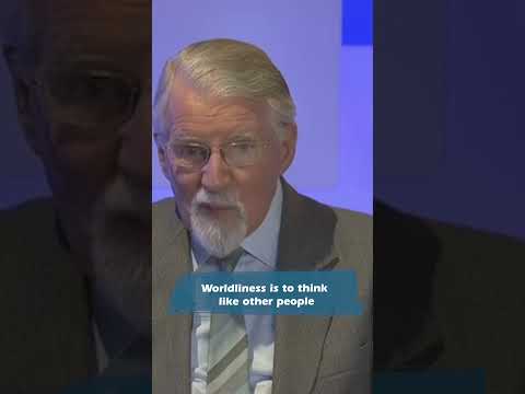 David Pawson - Worldliness is to think like other people