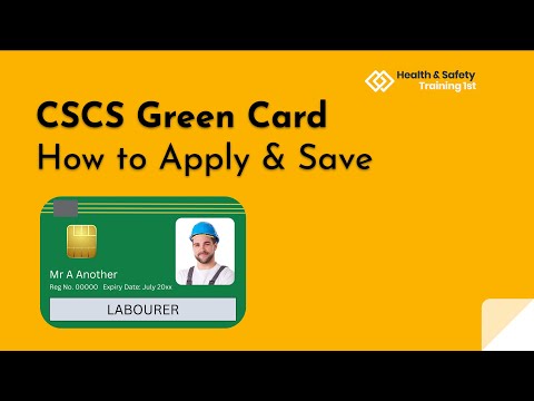 CSCS Green Card Guide 23 | Apply & Save ⭐⭐⭐⭐⭐