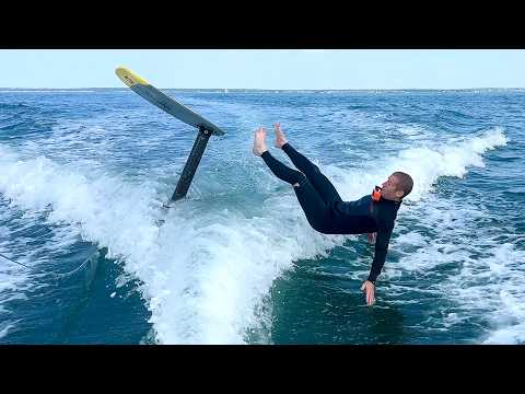 EPIC FOILING TRIP WITH PRO KITE SURFER!