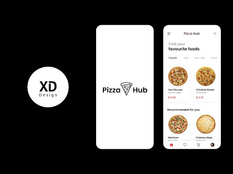 Food Delivery App | Using Adobe XD | #1 | XD Design