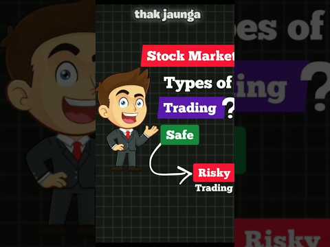 Types of Stock Market Trading 📊 ? || #TradeTok #sharemarket #chartpatterns #intradaytrading