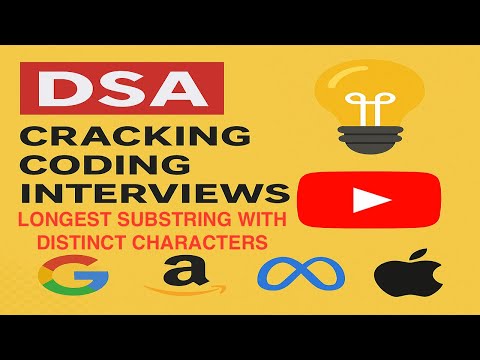 Find Longest Substring with Unique Characters | Python DSA Made Easy