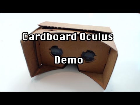 Cardboard Oculus Demo - GamePlay