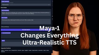 Maya-1 Demo: Lifelike, Emotional Text-to-Speech You Must Hear