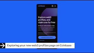 Coinbase Wallet: Introducing Web3 Profiles