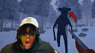 THEY GAVE ME A GUN TO HUNT DOWN THIS "THING" IN THE WOODS..