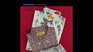 This Season Pick Your Fabric from HUBERROSS collections