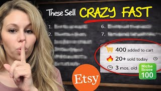 7 Etsy Niches Selling CRAZY FAST Right Now (2026 Data)