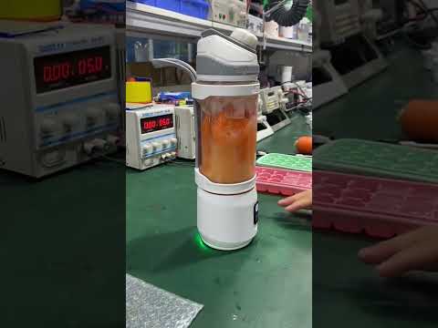 How to solve portable Blender Blade Is Stuck？Use this 12V now(No upside down). #portableblender