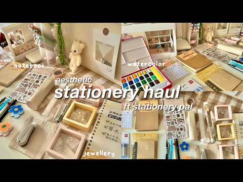 back to school stationery haul ⭐️ | ft. stationery pal