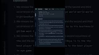 Regex 2 - Eliminating Duplicate Words | Day 21/30 | Q21 | #hackerrank #javaprogramming #duplicate