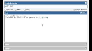 RegEx 102- Using Ranges in your Regular Expression