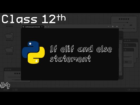 If Elif and Else Statement|| Python || Computer Science