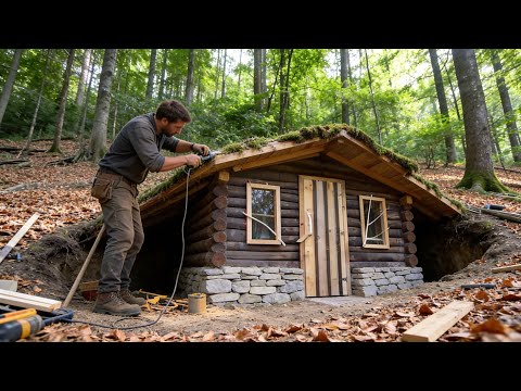 Building an Amazing Underground Shelter | Start to Finish