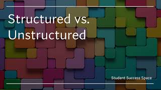 Structured versus Unstructured Learning Journals