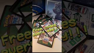 Free Pokemon TCG codes every day🤩 116.day #pokemon #freecodes #tcg #tcgpokemon #pokémon #shorts
