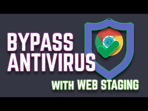 How to BYPASS ANTIVIRUS with WEB-BASED PAYLOAD STAGING