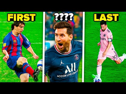 First Goal vs Last Goal (Messi, Ronaldo, Zidane...)