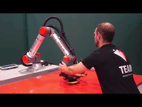 Light Robotics Applications: Sanding