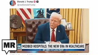 Trump Posts Insane Ai Fake News Clip Of Himself Spreading 'Medbed' Conspiracy