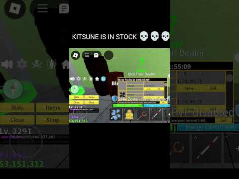 AINT NO WAY BRO😭😭#bloxfruits #roblox #kitsune