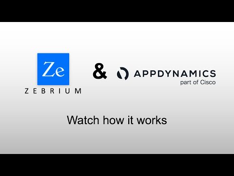AppDynamics Detects a Problem and Zebrium ML Shows the Root Cause