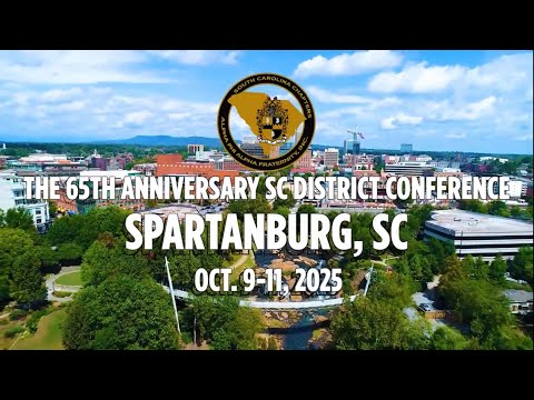 The 65th Anniversary South Carolina District Conference | REGISTER NOW