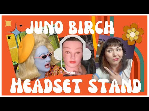 DIY Turning my mannequin into JUNO BIRCH  headset stand