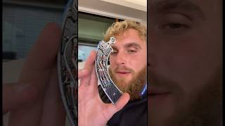 Jake Paul Got an New Electric Jaw!? 🔊 #jakepaul #boxing #viral #funny