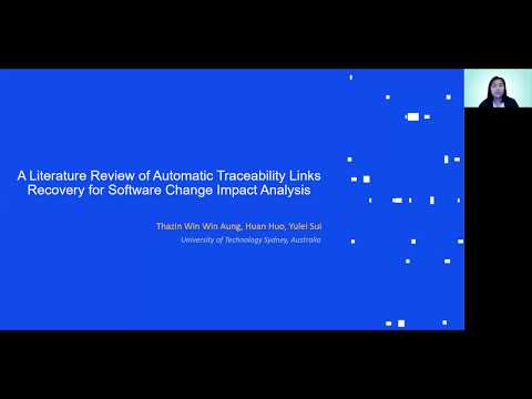 ICPC 2020 - Literature Review Automatic Traceability Links Recovery Software Change Impact Analysis