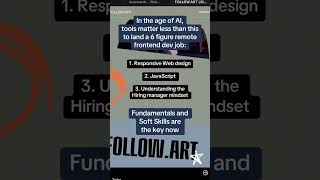 DM me “tech skills” to learn more about how to break into a remote Frontend Developer role in 2026